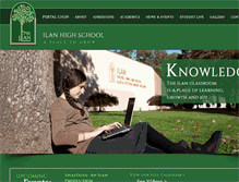 Tablet Screenshot of ilanhigh.org